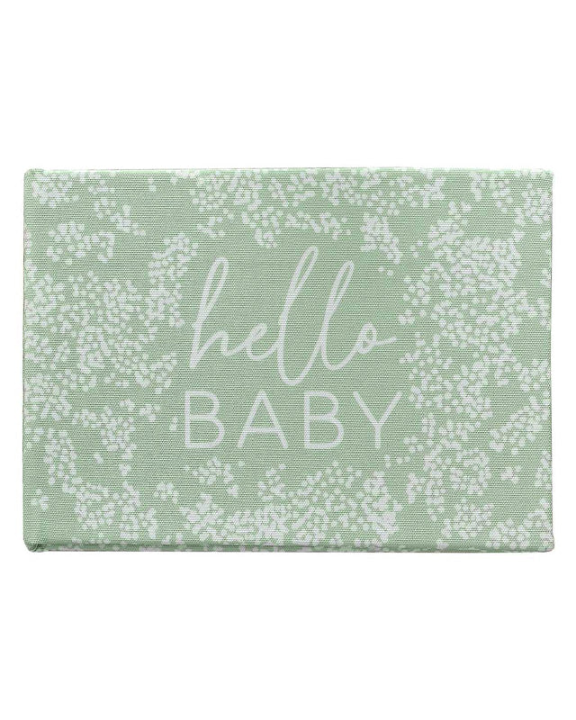 Floral Baby Fabric 'Hello Baby' Photo Album – product image 2