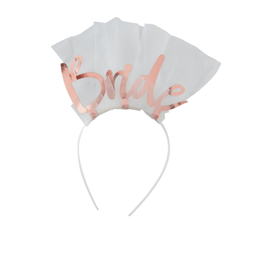 Floral Hen Party 'Bride' Headband