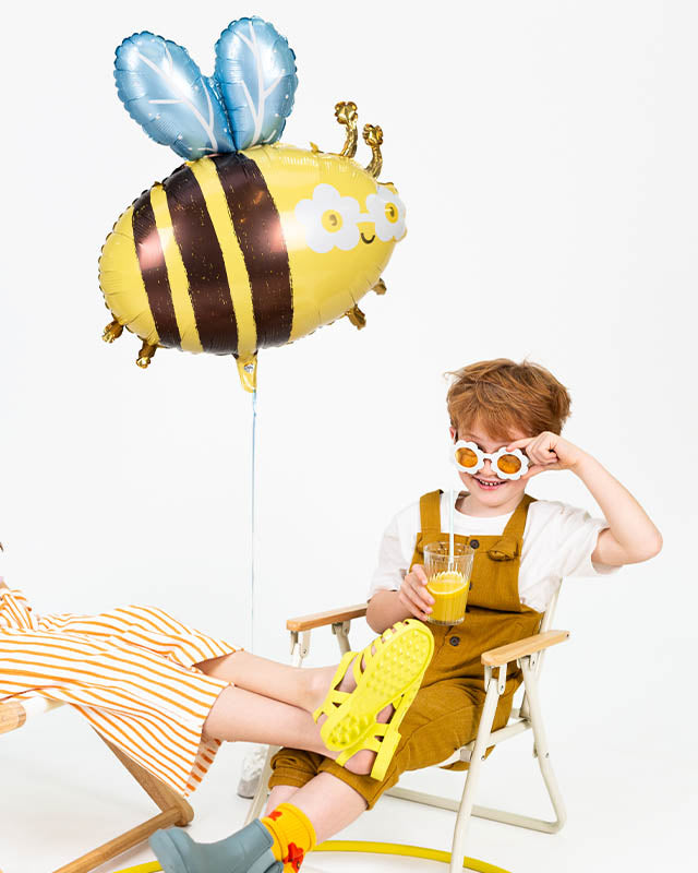Pretty Bumblebee Shape Balloon - 22" Foil