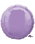 Pearl Lavender Round Balloon - 18" Foil