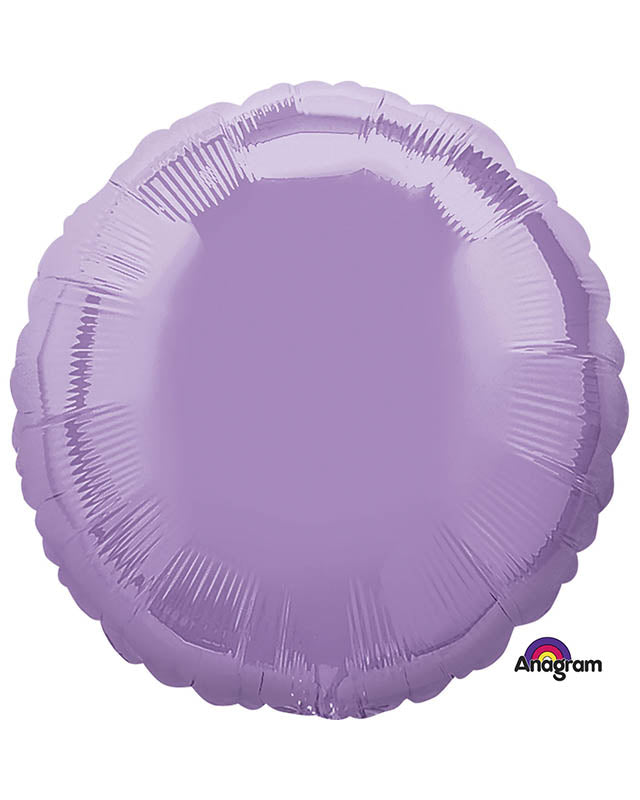 Pearl Lavender Round Balloon - 18" Foil