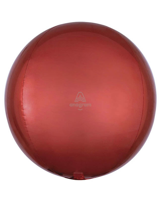 Orange Orbz Balloon - 16" (BULK)