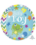 Sweet Baby Boy Orbz Balloon - 16" – product image 1