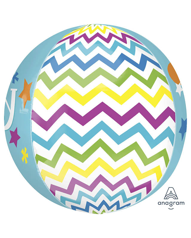 Sweet Baby Boy Orbz Balloon - 16" – product image 2