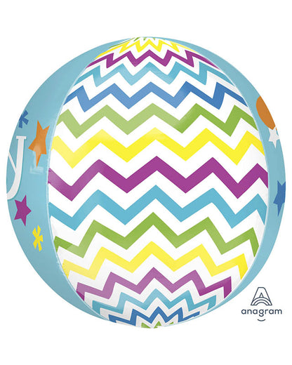 Sweet Baby Boy Orbz Balloon - 16"