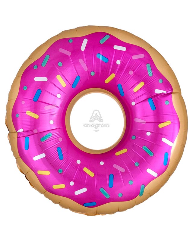 Donut Supershape Balloons - 27" x 27" Foil – product image 2