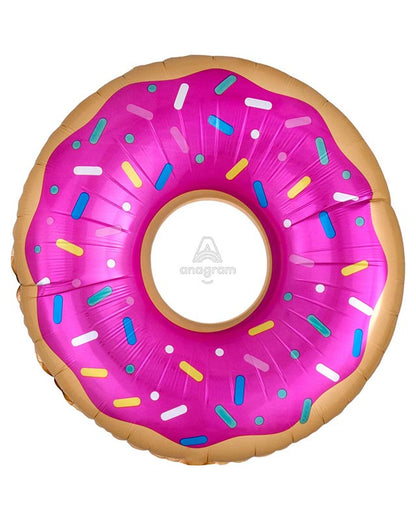 Donut Supershape Balloons - 27" x 27" Foil
