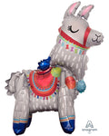 Llama Standing Foil Balloon – product image 1