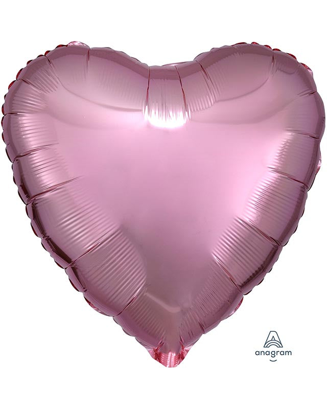 Rose Gold Heart Jumbo Foil Balloon - 28"