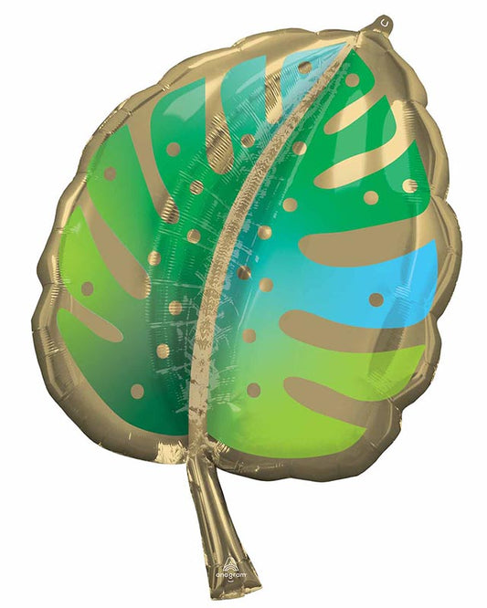Palm Leaf SuperShape Balloon - 22" x 30" Foil