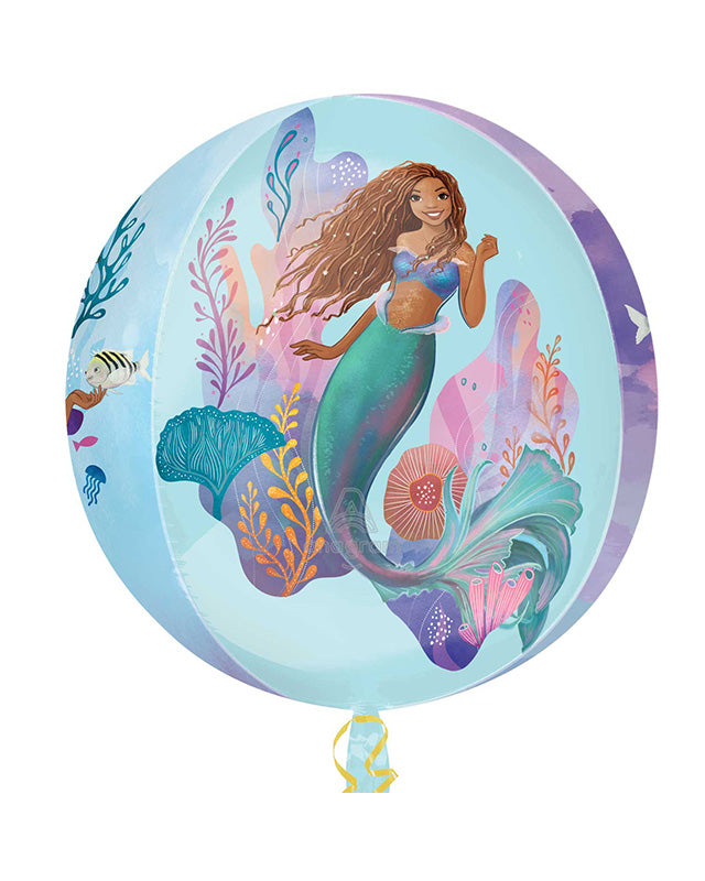 Little Mermaid Live Action Orbz Balloon