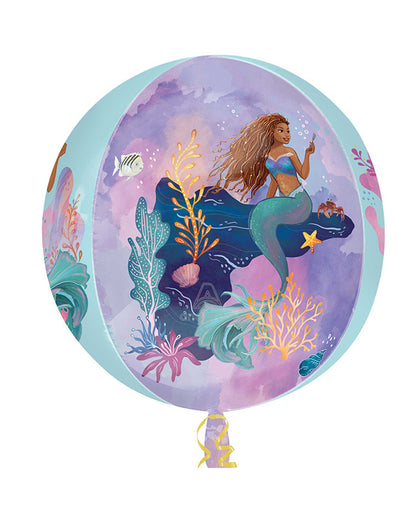 Little Mermaid Live Action Orbz Balloon