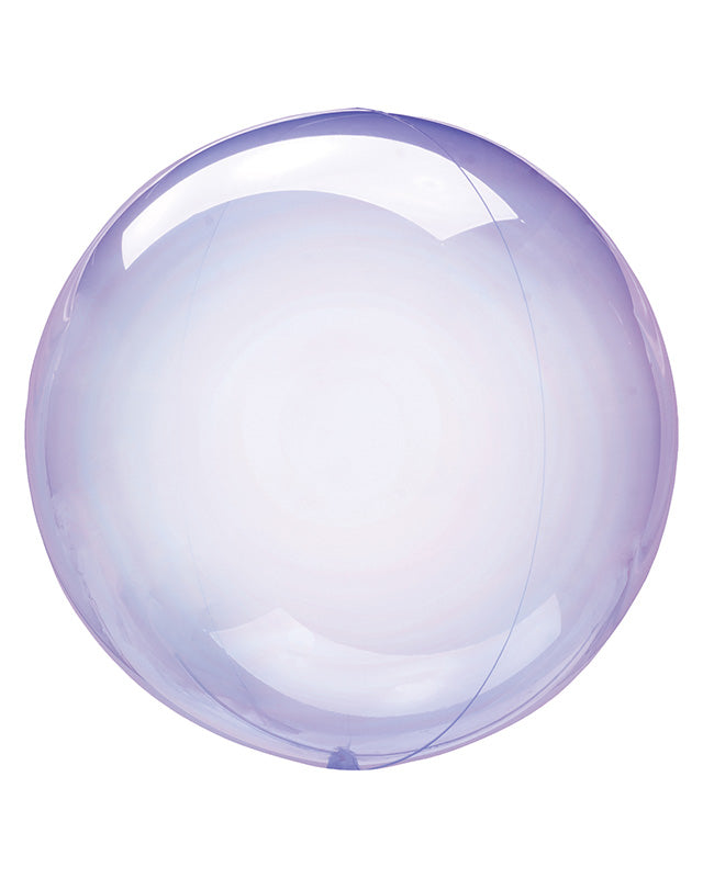 Crystal Clearz Purple Balloon - 18" Foil (unpackaged)