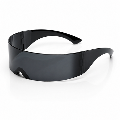 Black Cyber Shield Glasses