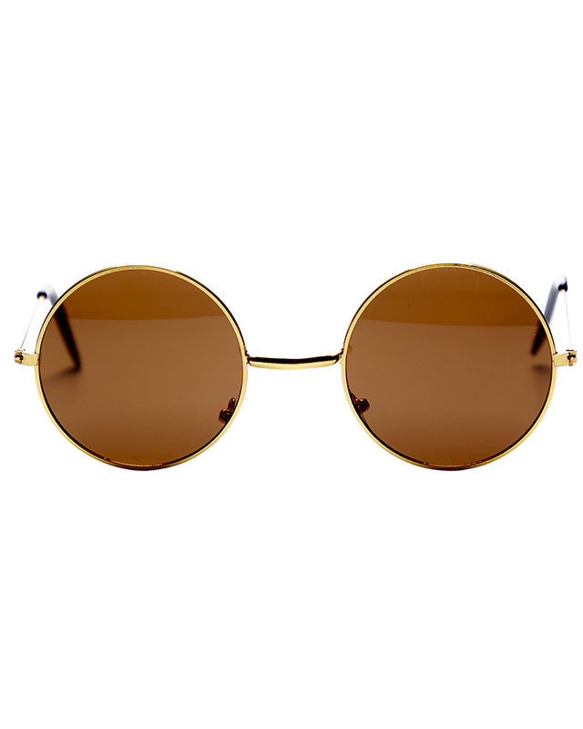 Brown Hippie Glasses