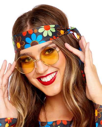Yellow Hippie Glasses