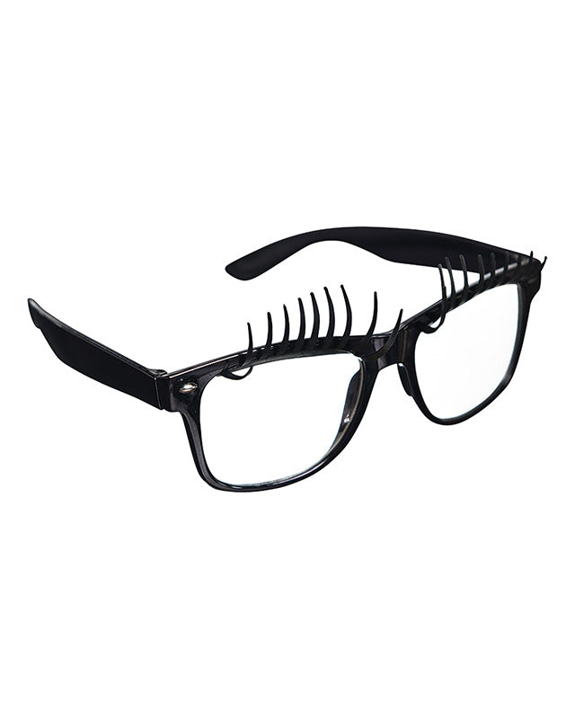 Lashes Black Clear Glasses