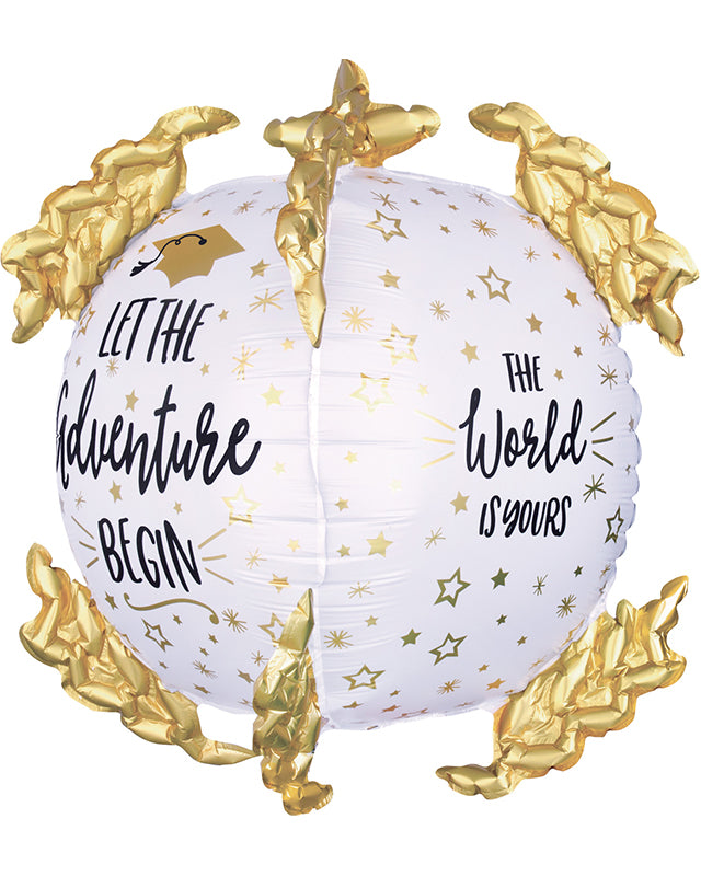 The World Is Yours UltraShape Balloon - 20" – product image 2