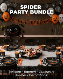 Halloween Spider Party in a box (48pk)