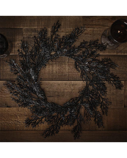 Black Foliage Placemats (4pk)