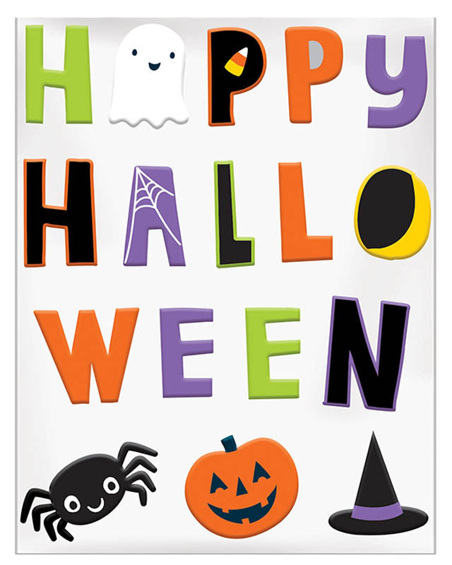 Hallo-Ween Friends Window Gel Clings – product image 3