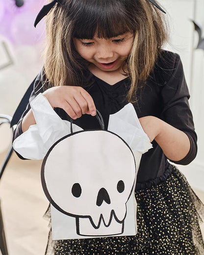 Skull Paper Party Bags (6pk)