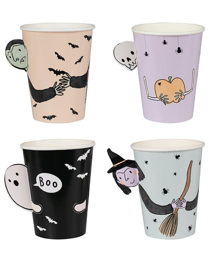 Pop-out Boo Crew Paper Cups (8pk)