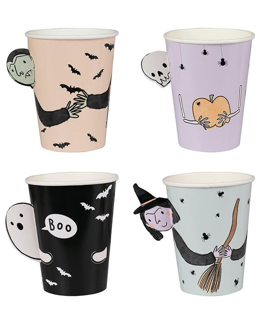 Pop-out Boo Crew Paper Cups (8pk)