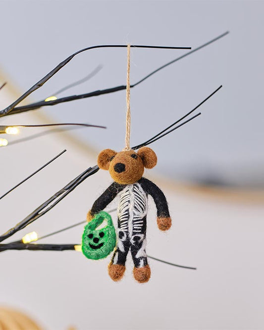 Trick or Treat Skeleton Tree Decoration