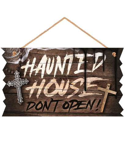 Haunted House Sign