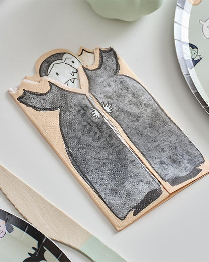 Fold out Dracula Paper Napkins (16pk)