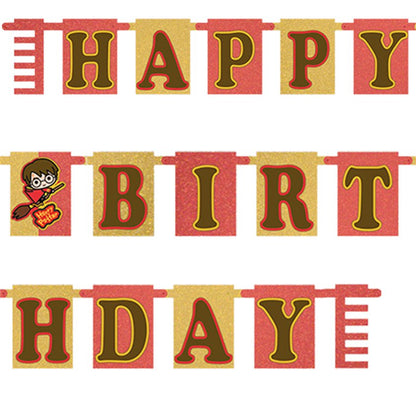 Harry Potter 'Happy Birthday' Paper Letter Banner - 1.6m
