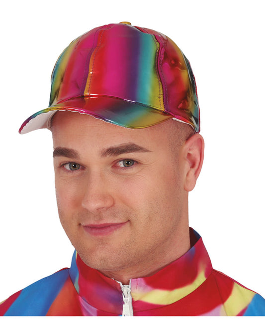 Rainbow Metallic Cap