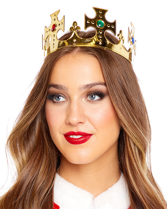 Gold Plastic Crown