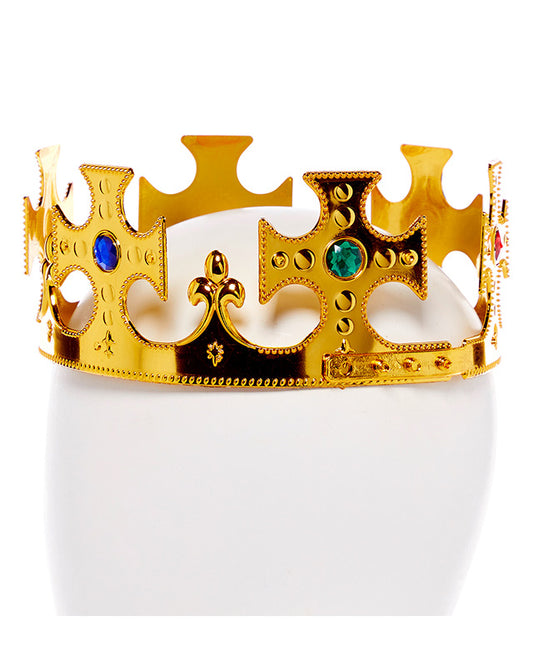 Gold Plastic Crown