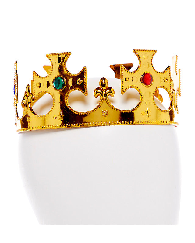 Gold Plastic Crown