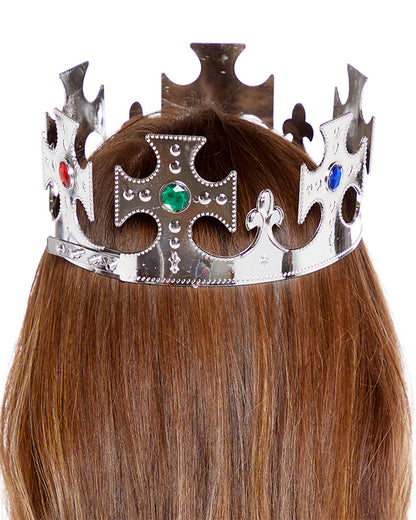 Silver Plastic Crown