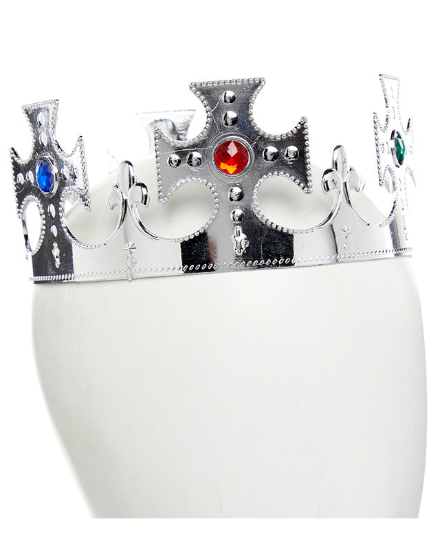 Silver Plastic Crown