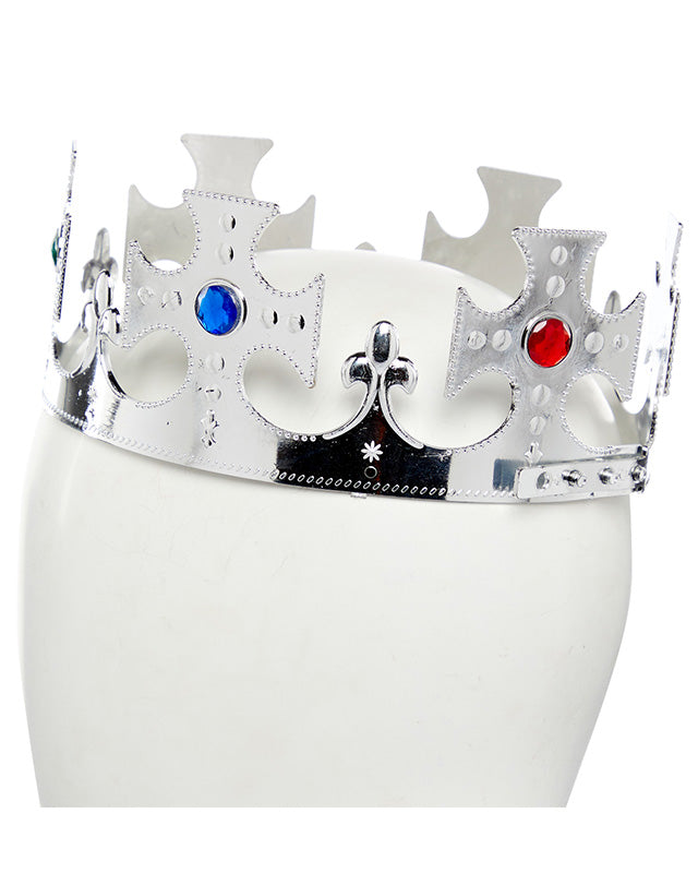 Silver Plastic Crown