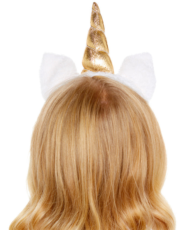 Plush Unicorn Headband