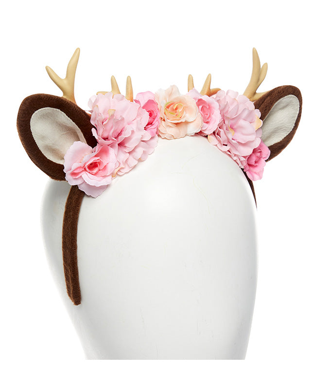 Deer Doe Floral Headband – product image 2