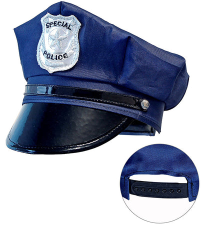 Blue Police Hat - Child