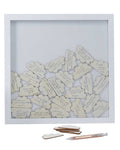Hello World Wooden Frame Guestbook - 36cm – product image 1