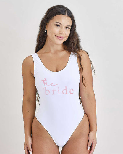 White Bride Swimsuit - Adult Costume