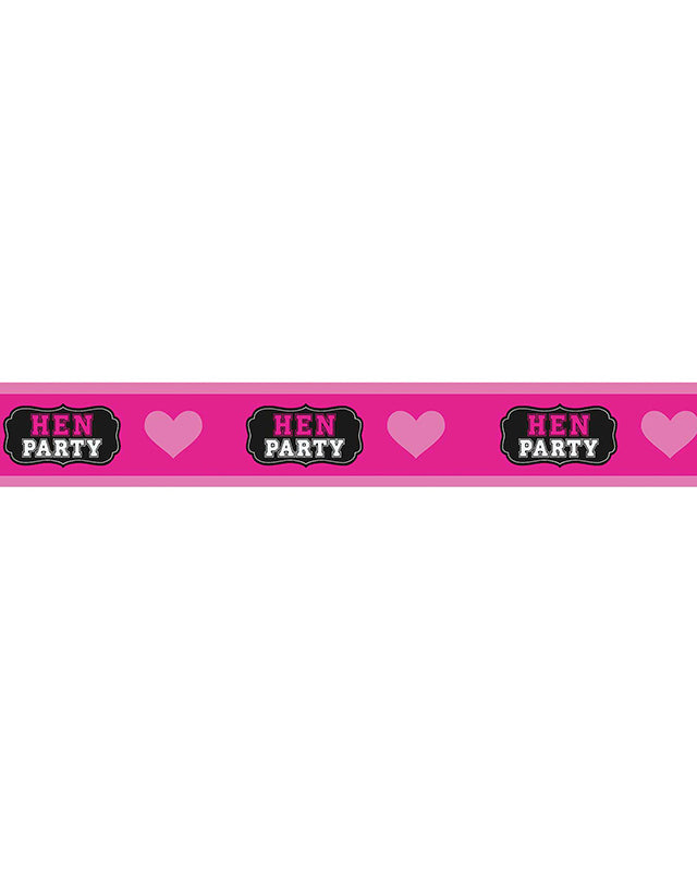 'Hen Party' Holographic Foil Banner - 2.7m