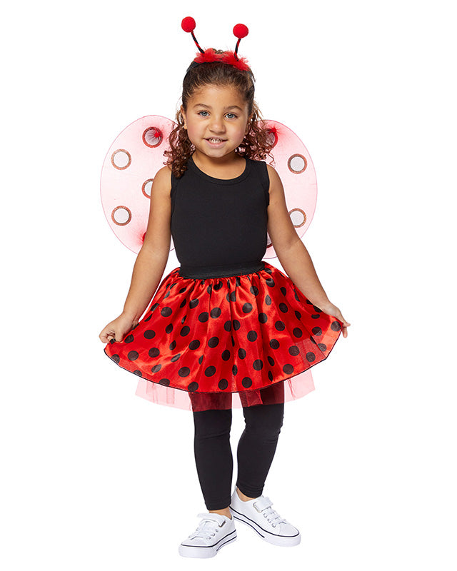 Ladybug Tutu Set - 3-8 years