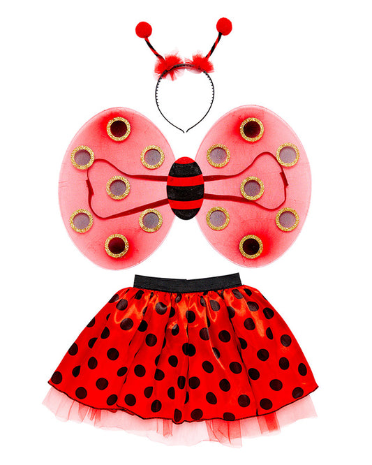 Ladybug Tutu Set - 3-8 years