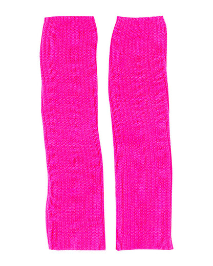 Neon Pink Leg Warmers - Adult