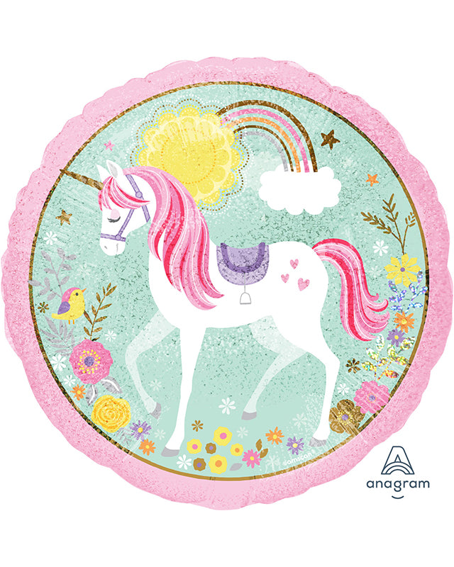 Magical Unicorn Balloon - 18" Foil Balloon – product image 1