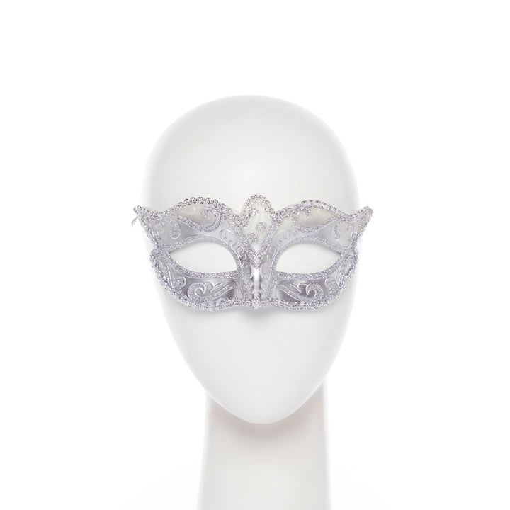 Silver Glitter Mask – product image 1